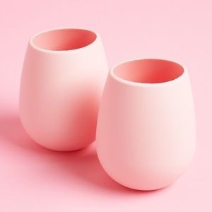 New! 2 Silicone Wine Glasses - Fab Fit Fun